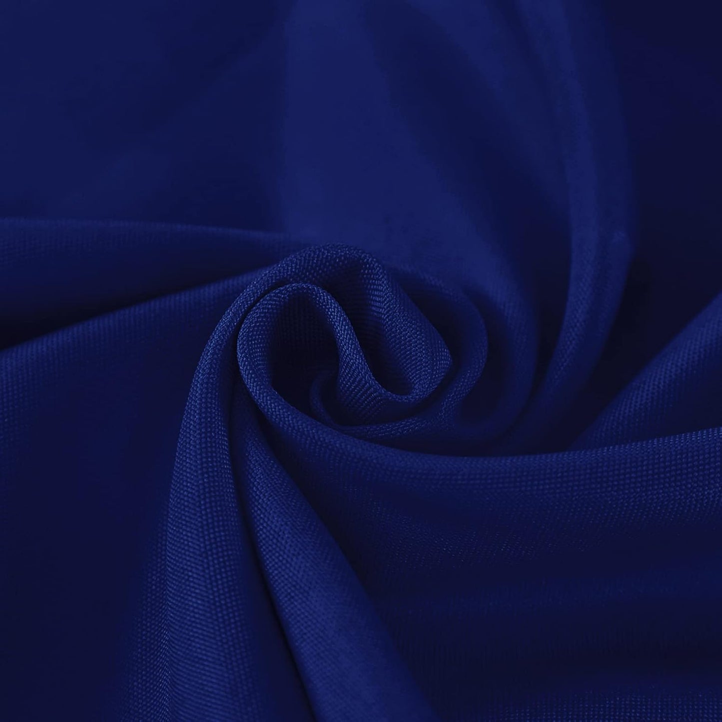 Fokitut 2 Pack Waterproof Round Tablecloth, 90 Inch, Stain Resistant and Wrinkle Polyester Table Cloth, Fabric Table Cover for Kitchen Dining, Wedding, Party, Holiday Dinner-Royal Blue