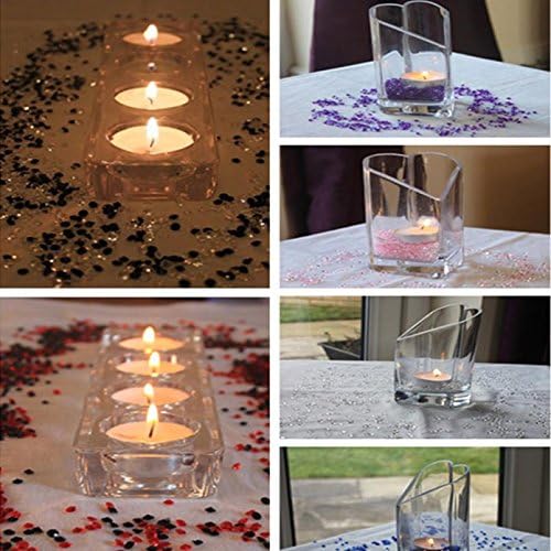 10000 pcs/Pack Wedding Table Scatter Confetti Crystals Acrylic Diamonds Vase Fillers 4.5 mm Rhinestones for Wedding, Bridal Shower, Vase Beads Decorations (Turquoise)