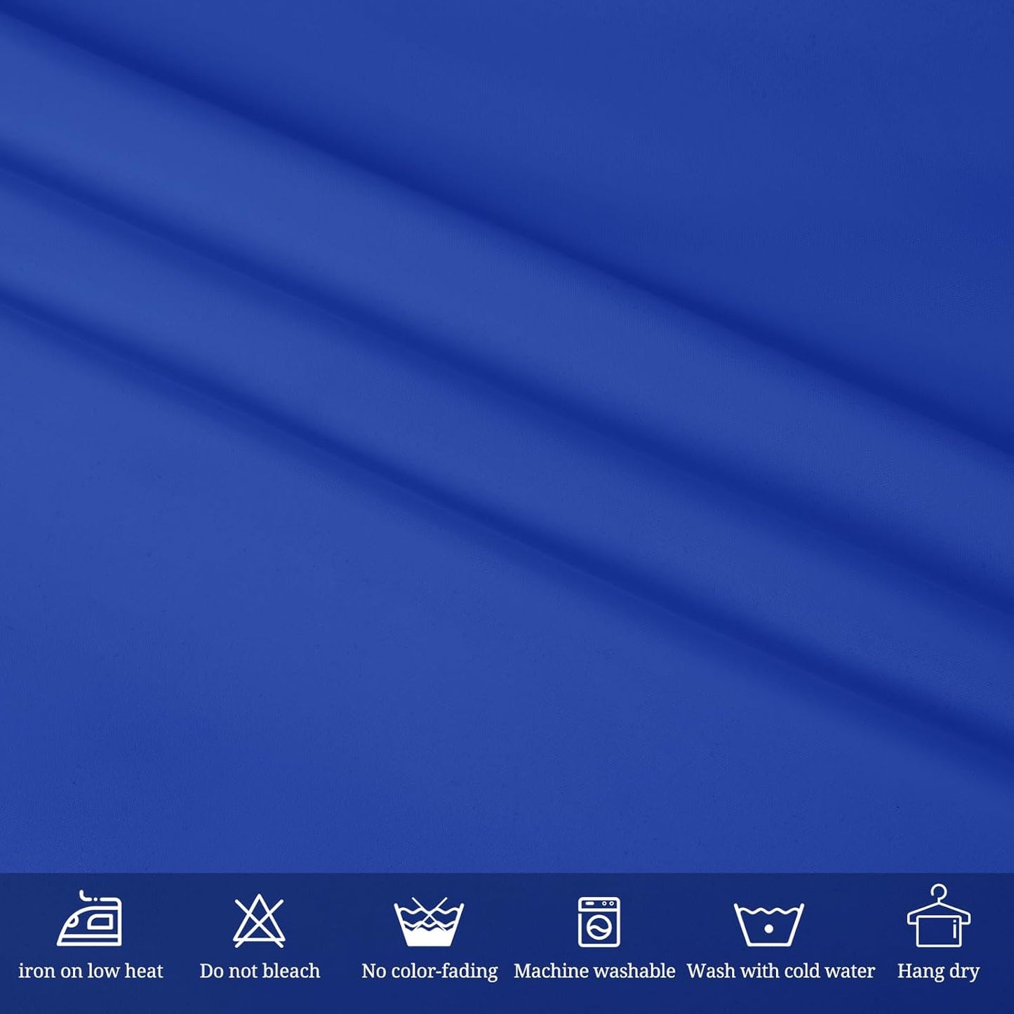 10 Pack Royal Blue Tablecloth 60 x 126 Inch Polyester Table Cloth for 8 Ft Rectangle Tables, Stain and Wrinkle Resistant Washable Table Cover for Kitchen Wedding Banquet Restaurant Party