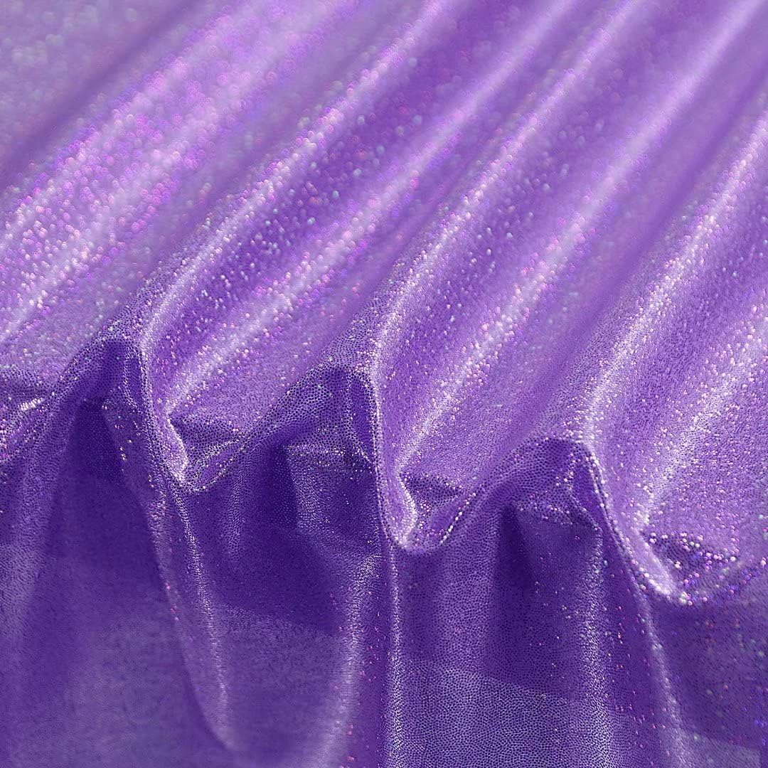 Fitable Sequin Tablecloth for Parties 60x120 Inch - Sparkle Glitter Table Cloth Laser Rectangle Overlay for Wedding Baby Shower Ceremony Birthday Holiday Banquet Decor, Purple