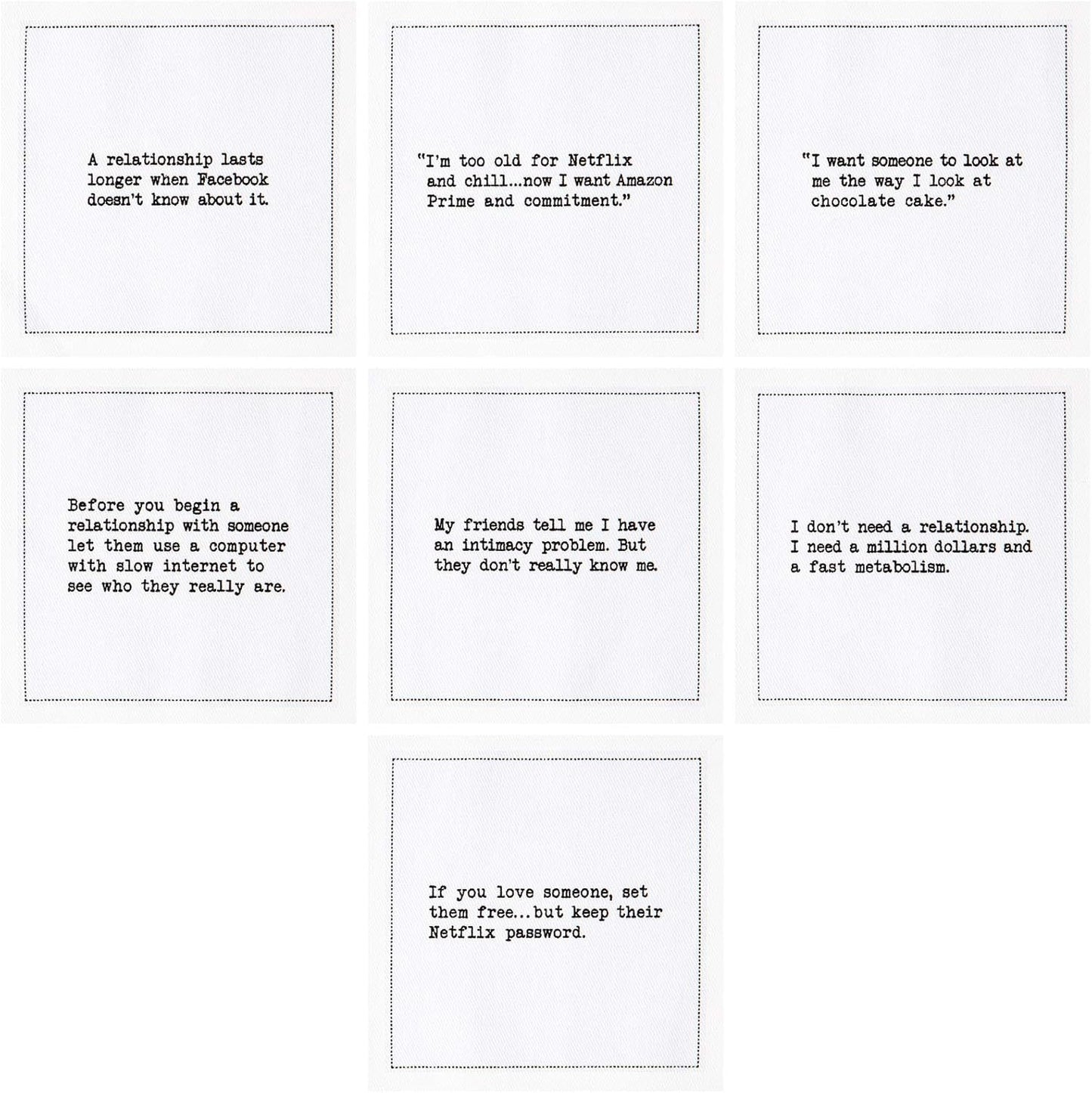 Five Star White Cotton Cocktail Napkins, Beverage & Bar Napkins - 4.5" x 4.5" (50 Pack)