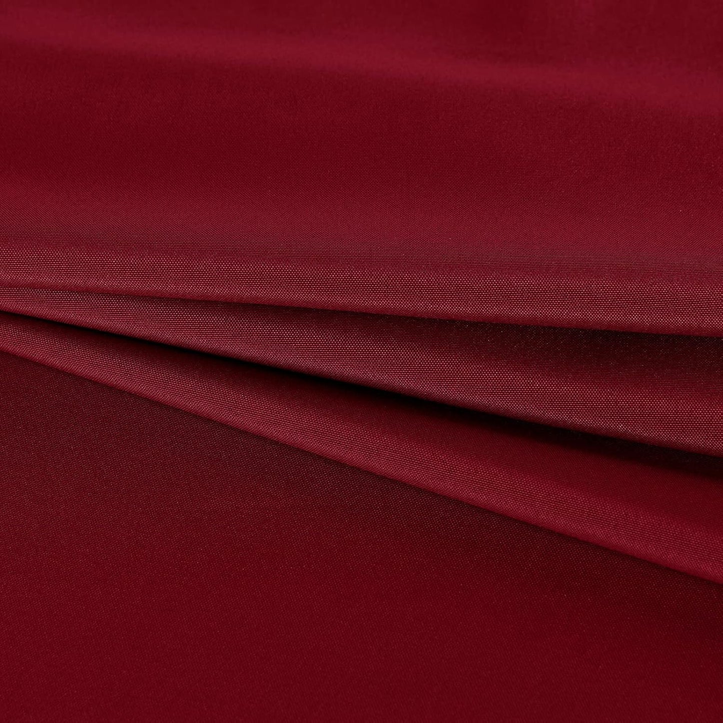 Fitable Square Tablecloth 54x54 inch Tablecloth Stain and Wrinkle Resistant Washable Polyester Table Cloth for Buffet Parties and Camping, Red