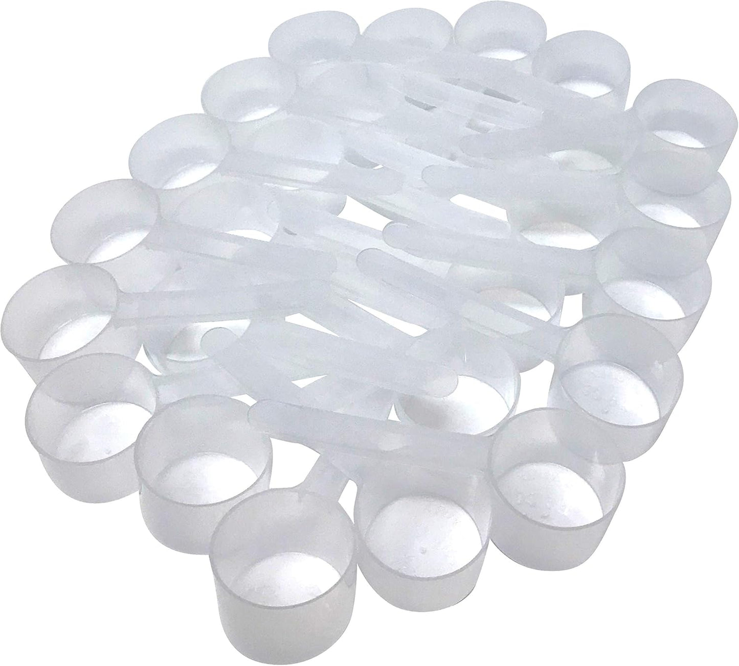 1.5 Tablespoon (23 mL) Long Handle Scoop for Measuring Coffee, Pet Food, Grains, Protein, Spices and Other Dry Goods (Pack of 25)